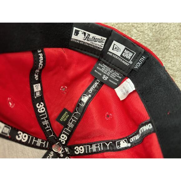 WASHINGTON NATIONALS NEW ERA 39THIRTY AUTHENTIC BATTING PRACTICE Youth HAT NEW - Picture 7 of 8